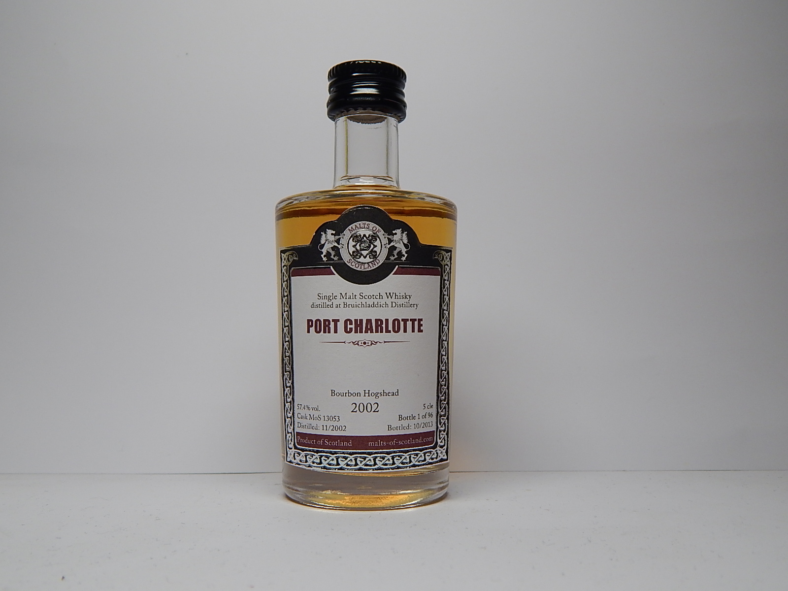 SMSW 10yo 2002-2013 "Malts of Scotland" 5cle 57,4%vol. 